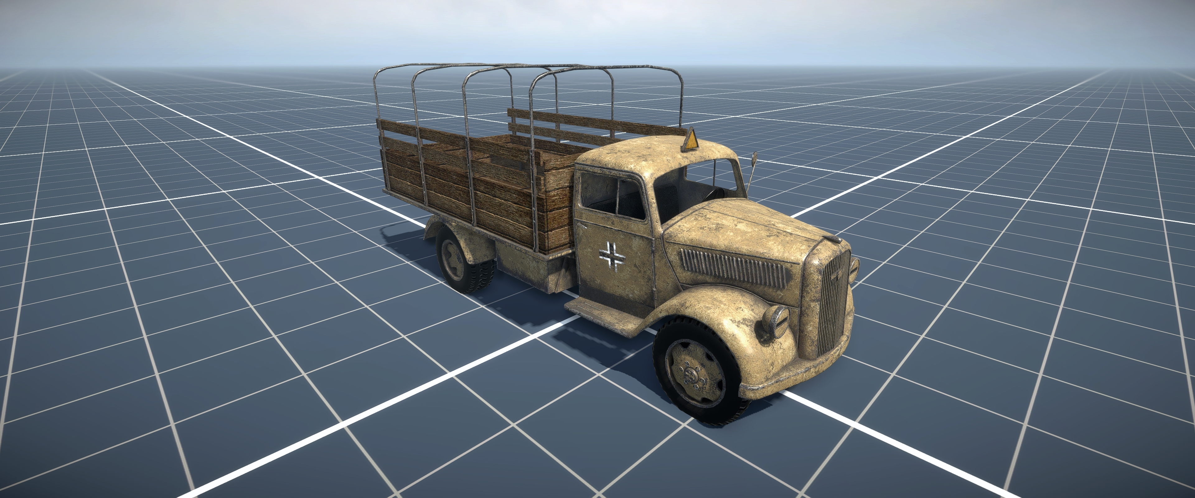 Opel Blitz with Cage