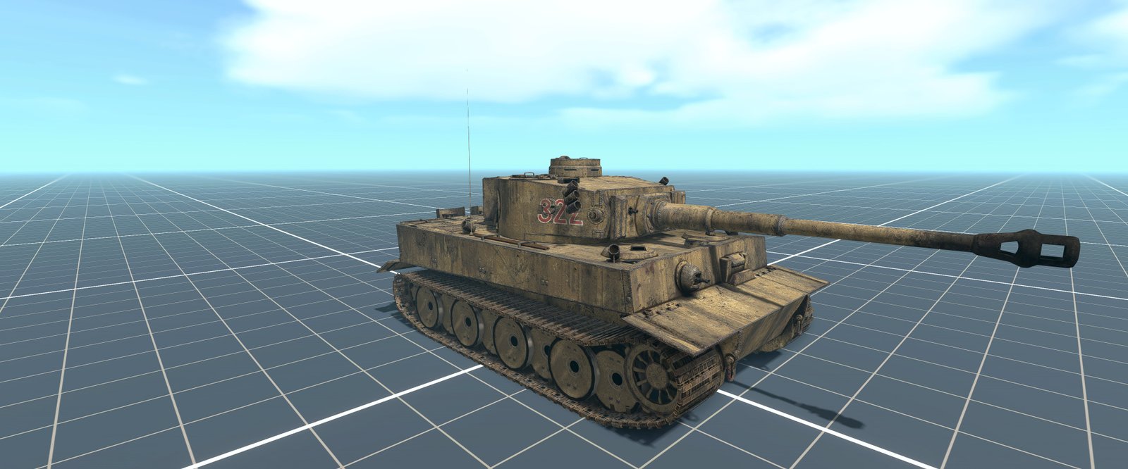 Pz.Kpfw. VI H Ausf. H1 (Removed Feifel air cleaners)