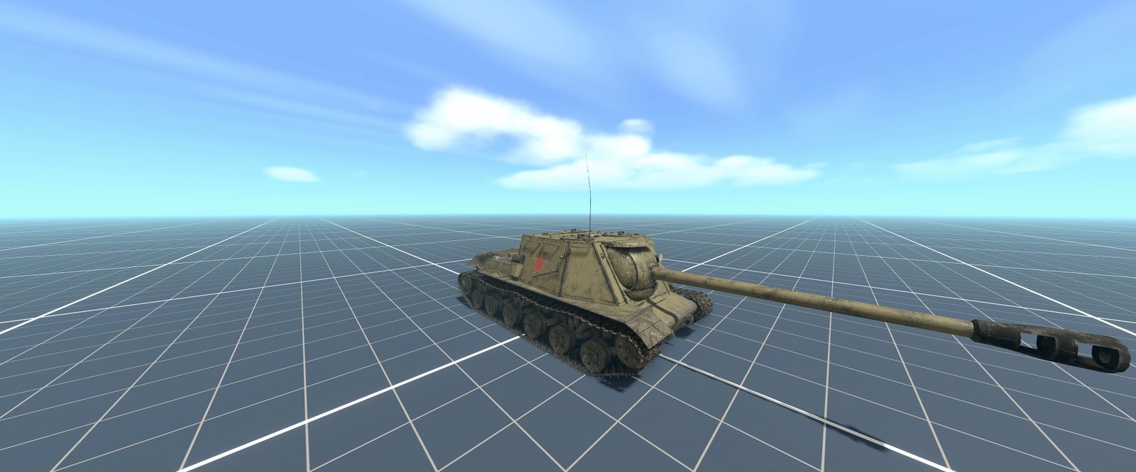 ISU-122S Without DShK [Blood on the Danube DLC]