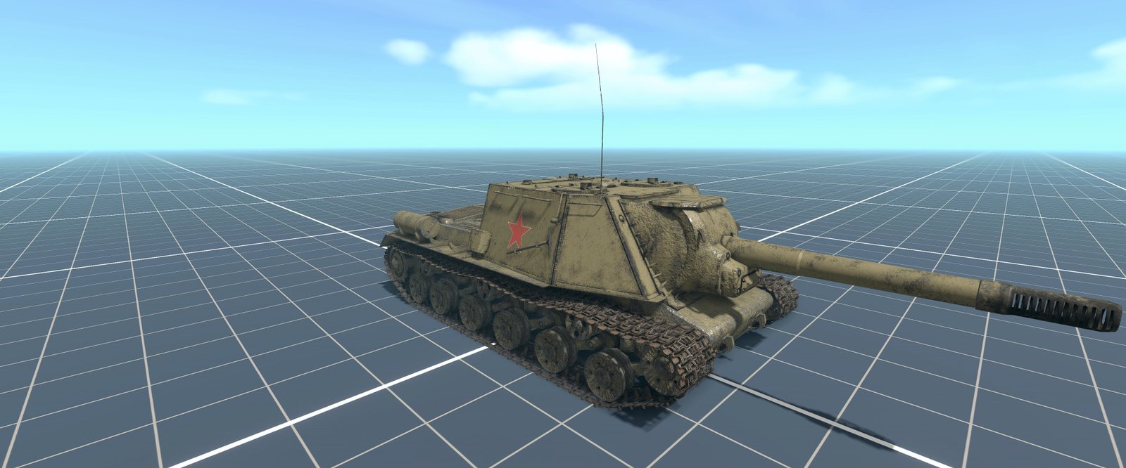 ISU-152 Without DShK [Blood on the Danube DLC]